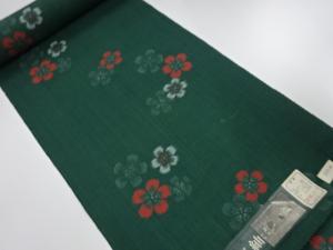 アンティーク　ウール　着尺反物